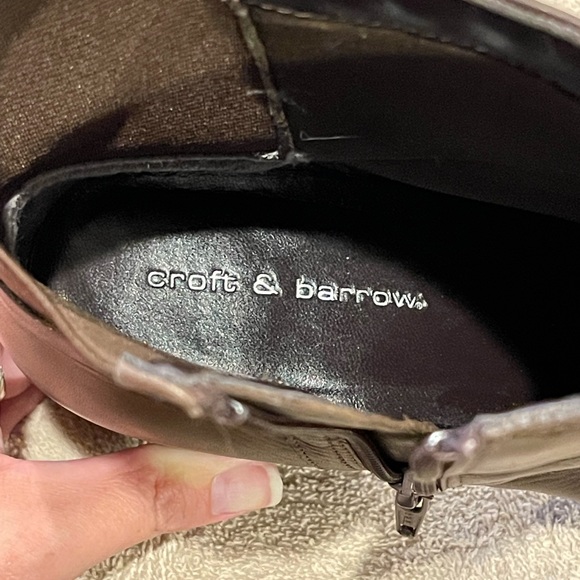 Women’s size 11 Croft and Borrow heeled booties in good condition - Picture 3 of 6